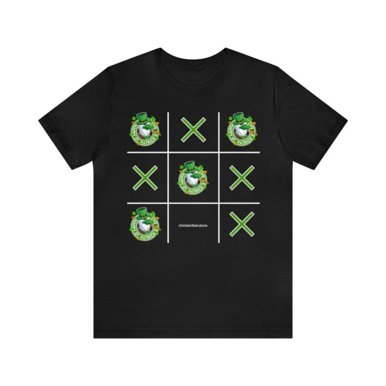 Chicken St Patricks Day Graphic Tee Shirt Xoxo