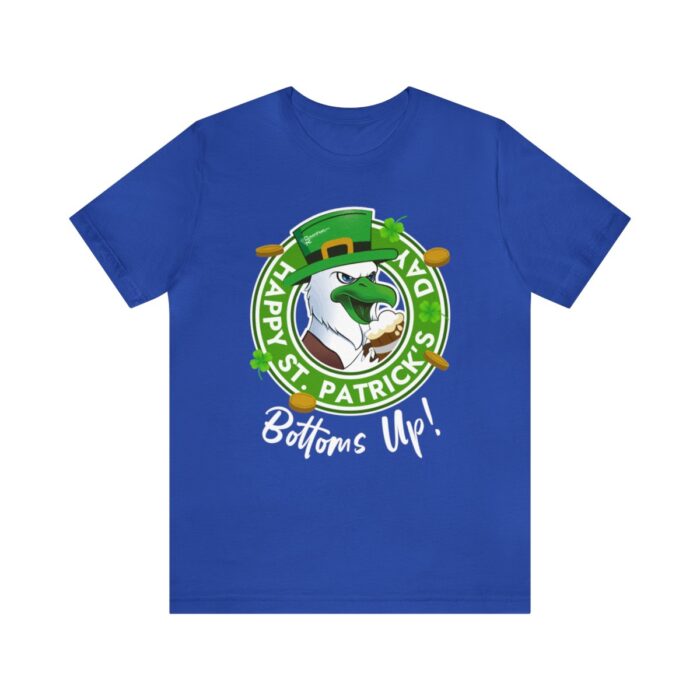 St Patricks Day Shirt Chicken Graphic Tee Bottoms Up