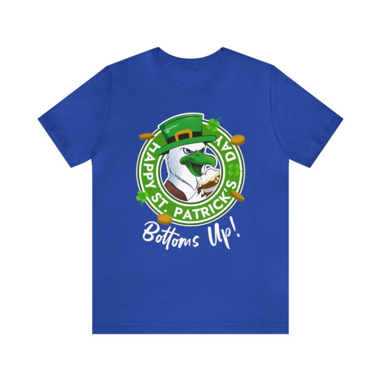 St Patricks Day Shirt Chicken Graphic Tee Bottoms Up