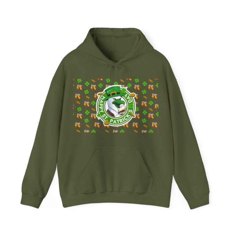 St Patrick's Day Hoodie Chicken Graphic Jacket