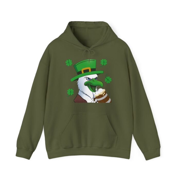 St Patricks Day Hoodie Chicken Graphic Design