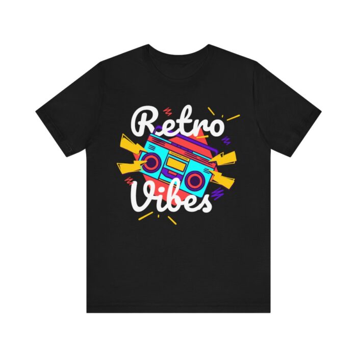 Retro Vibes Boombox Graphic Tee