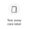 Tear away label