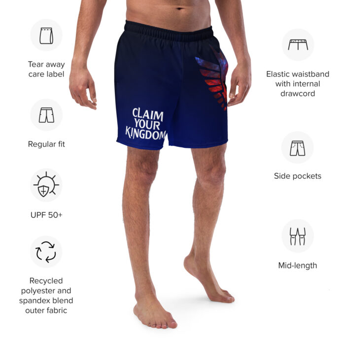 Men's Blue Claim Your Kingdom Short