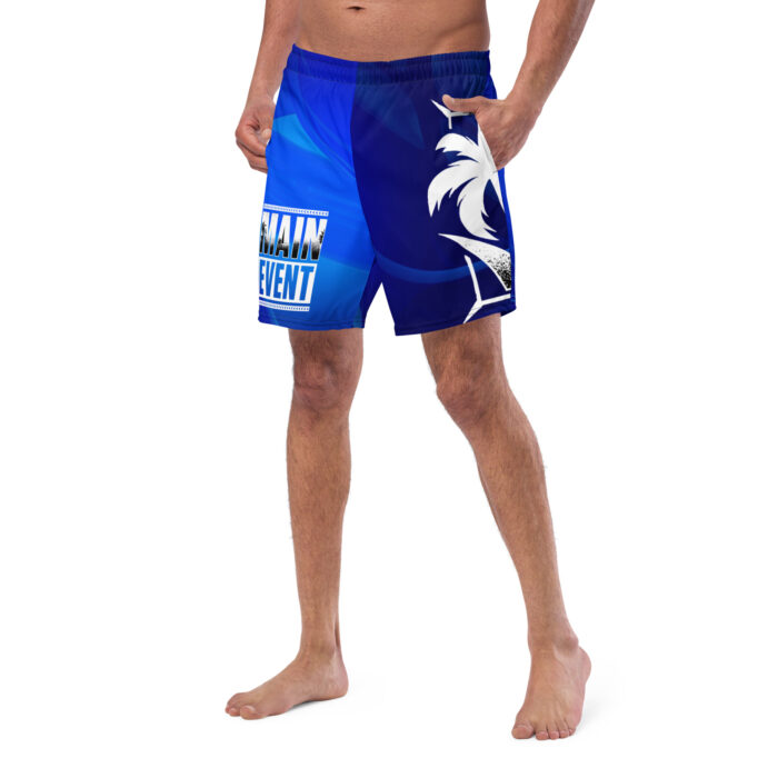 Main Event Men’s Swim Trunks: YEET