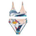 Two-piece Bikini, Graphic Chicken Sailor