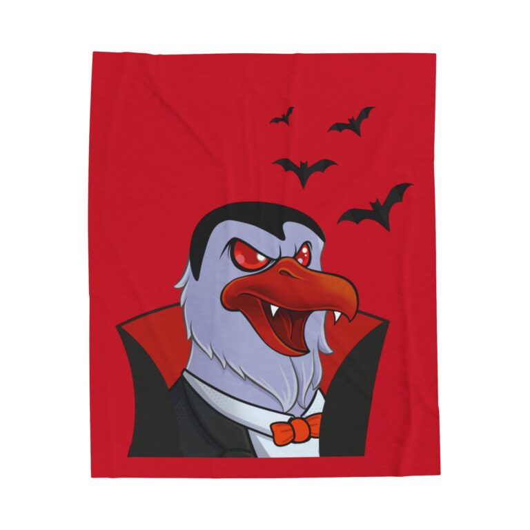 Vampire Blanket Halloween Decor