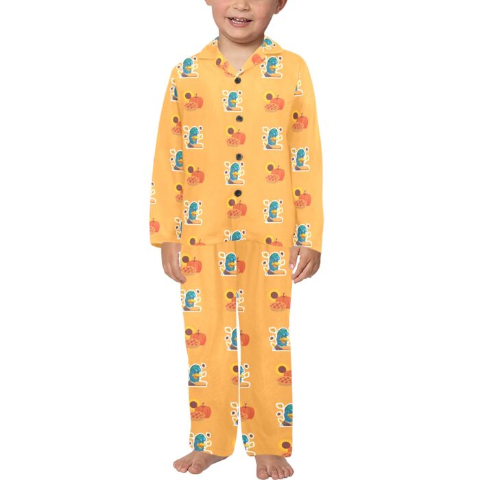 Little Boys Thanksgiving Pajama Set