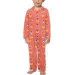 Boys Pumpkin Pajama Set