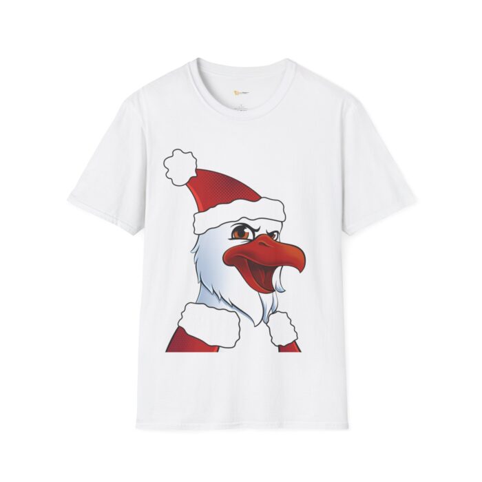 Santa Claus Chicken Christmas Graphic Tee