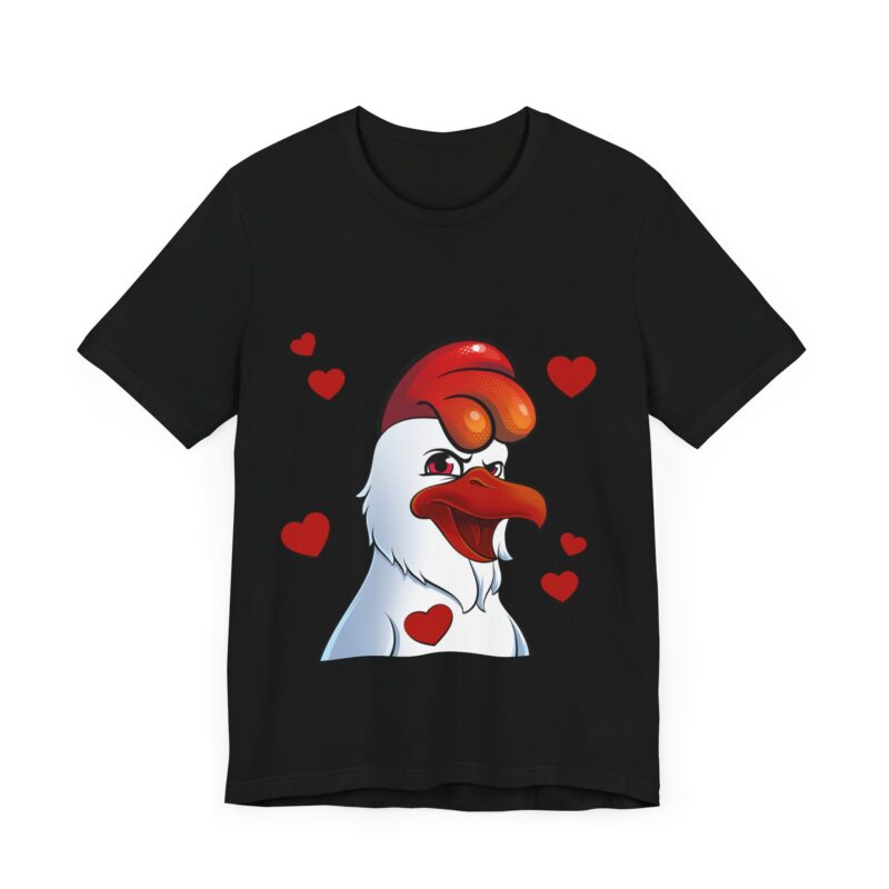 Chickens Valentines Cute HeartsTee