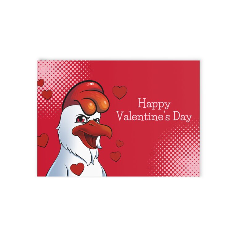 Chicken Valentines Cards