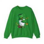 St Patricks Day Sweatshirt Chicken Graphic Birdpipe