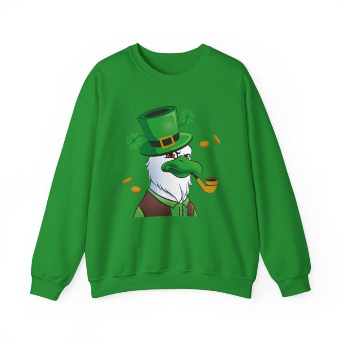 St Patricks Day Sweatshirt Chicken Graphic Birdpipe