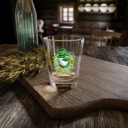 Shot Glass, Chicken-themed 1.5oz - St Patricks Day Glassware